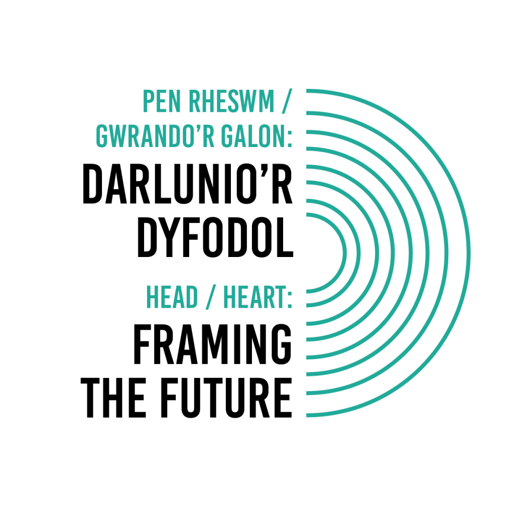 Logo Darlunio'r Dyfodol Framing The Future logo